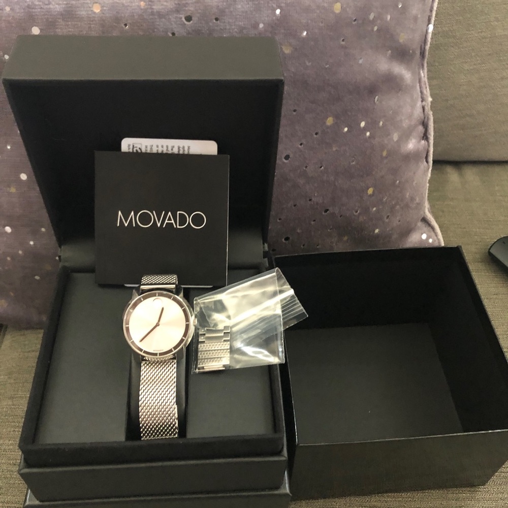 Movado Bold women’s watch gently used.